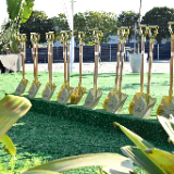 shovels-lined-up-for-the-groundbreaking-in-Brazil