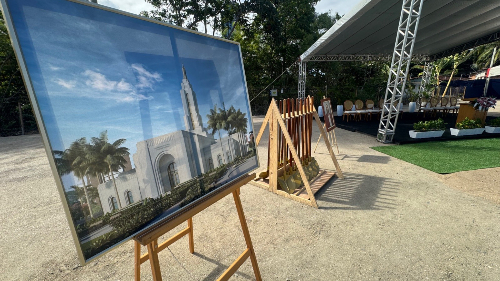 Realizada a abertura de terra do Templo de João Pessoa Brasil