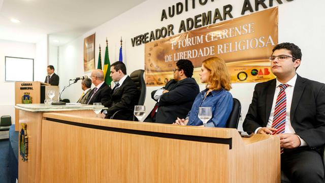 Líderes da Igreja de Jesus Cristo participam do I Fórum Cearense de Liberdade Religiosa